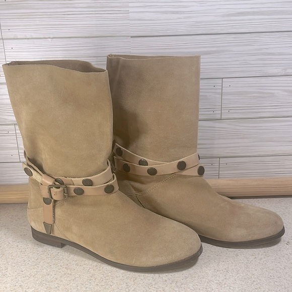Free People Hayden Slouch Boots Women's Boots Sz
39/8.5 - Suede Buckle Calf - Picture 2 of 9